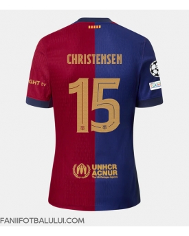 Barcelona Andreas Christensen #15 Tricou Fotbal Replică 2024-25 Barbati Acasa